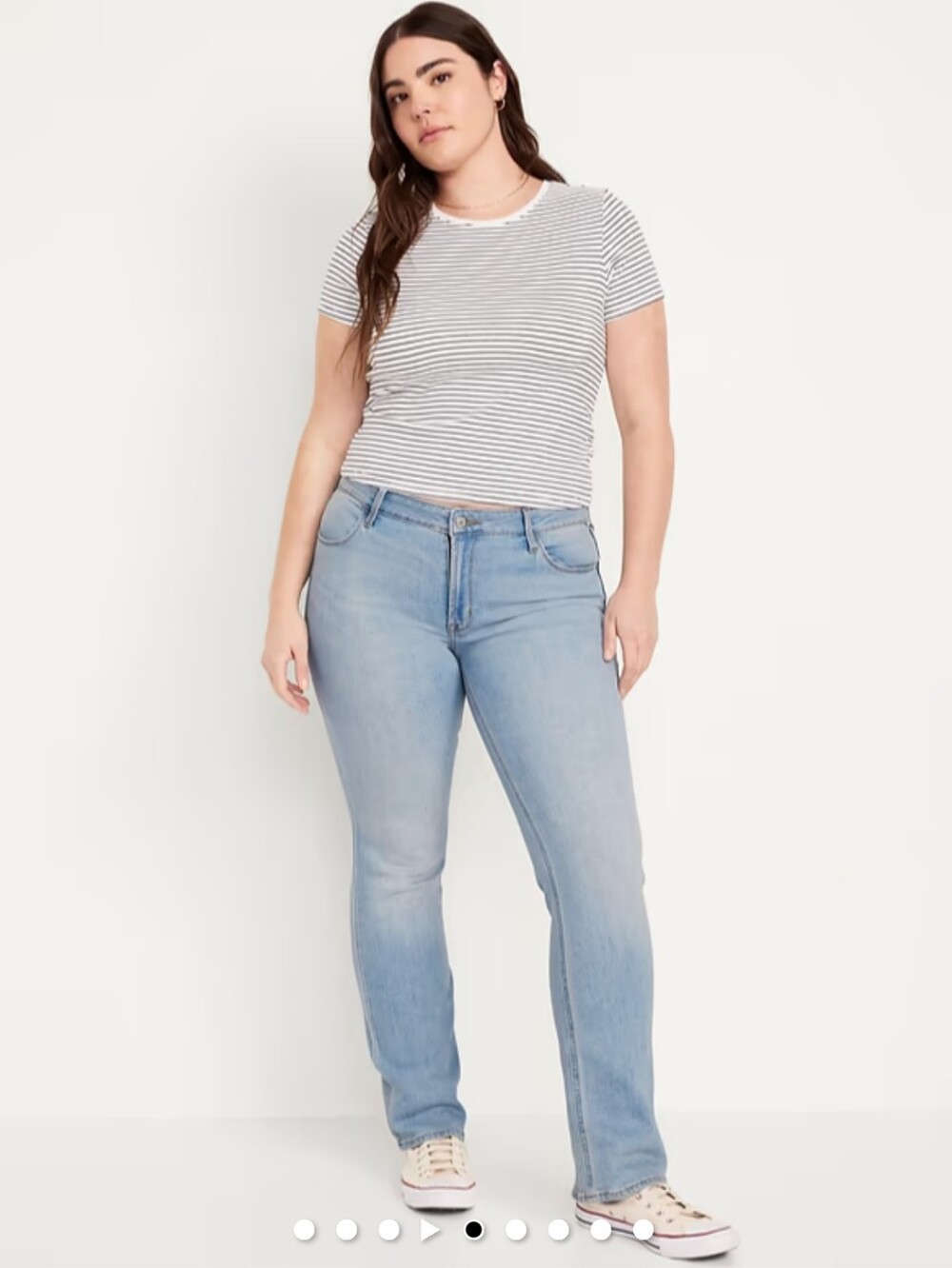 Old Navy Light Blue Mid Rise Boot Cut Jeans